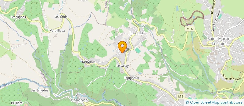 localisation de l'entreprise MADAME CLAUDETTE RAVACHOL  GENILAC