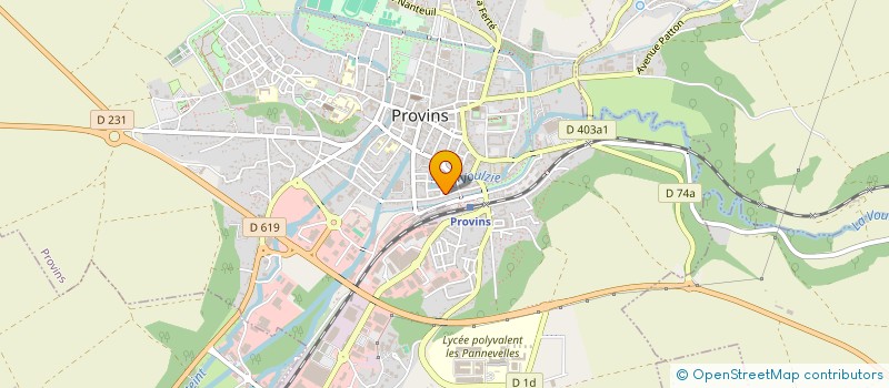 localisation de l'entreprise MADAME CLAUDETTE REGINA à PROVINS