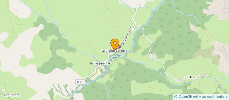 localisation de l'entreprise MADAME CLAUDETTE ROUBY à SAINT-PAUL-SUR-UBAYE