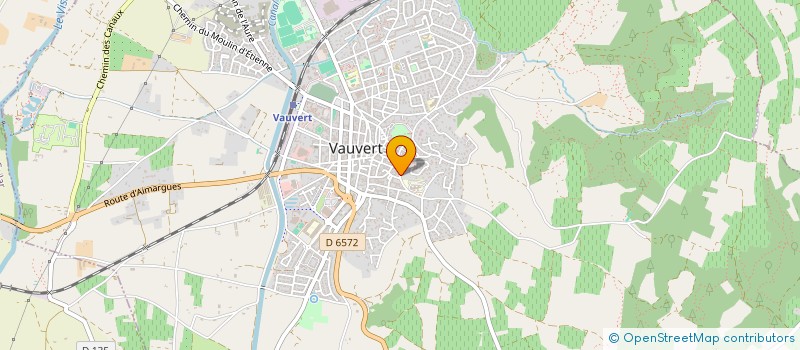 localisation de l'entreprise MADAME CLAUDETTE SALINAS à VAUVERT