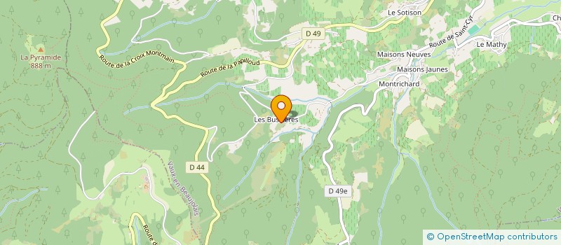 localisation de l'entreprise MADAME CLAUDETTE SEVE  VAUX-EN-BEAUJOLAIS