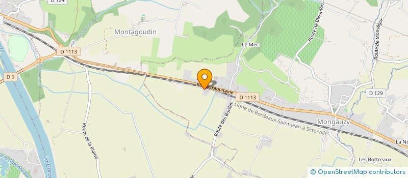 localisation de l'entreprise MADAME CLAUDETTE SORET  LES ESSEINTES