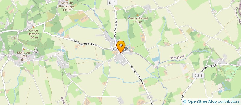 localisation de l'entreprise MADAME CLAUDETTE VANHEULE à BERTHEN