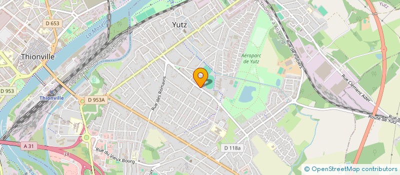 localisation de l'entreprise MADAME CLAUDETTE VASSY  YUTZ