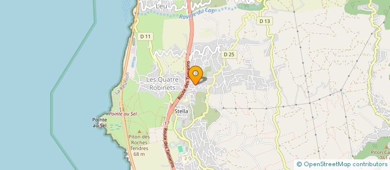 localisation de l'entreprise MADAME CLAUDETTE VEFOUR  SAINT-LEU