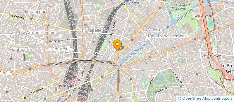 localisation de l'entreprise MADAME CLAUDIA ADIGOUN  PARIS