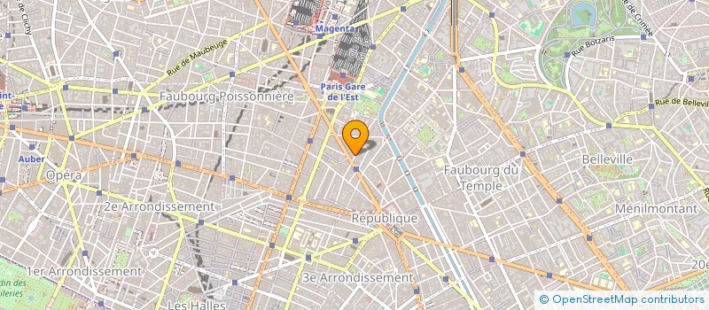 localisation de l'entreprise MADAME CLAUDIA AGUILAR RUIZ  PARIS