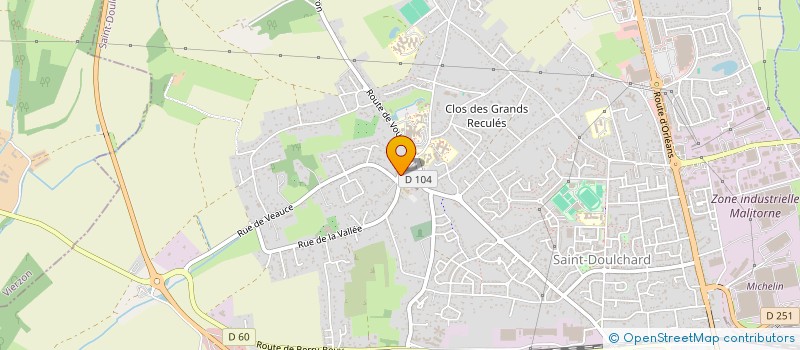 localisation de l'entreprise MADAME CLAUDIA ALDANA RUBIANO à SAINT-DOULCHARD