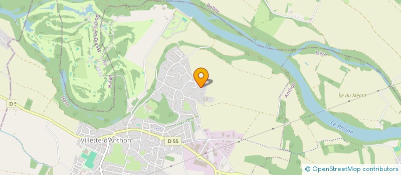 localisation de l'entreprise MADAME CLAUDIA ALTOBELLI  JANNEYRIAS