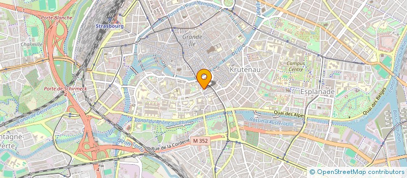 localisation de l'entreprise MADAME CLAUDIA ANDRETTA  STRASBOURG