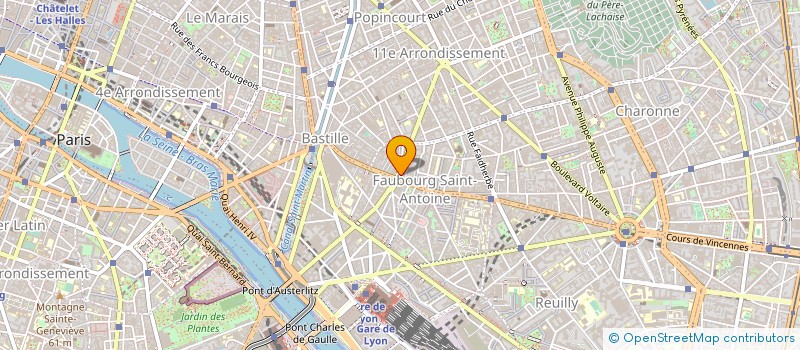 localisation de l'entreprise MADAME CLAUDIA ARAYA CORREA  PARIS