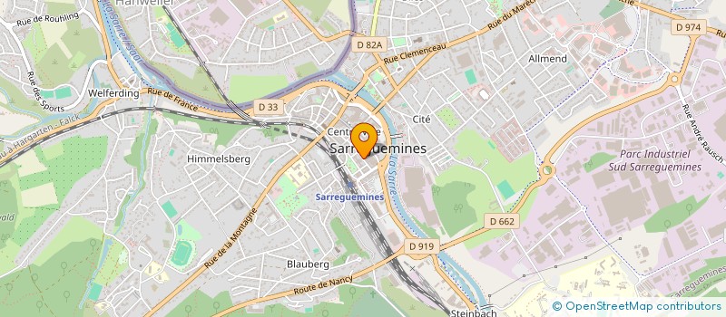 localisation de l'entreprise MADAME CLAUDIA ARCEREANU à SARREGUEMINES