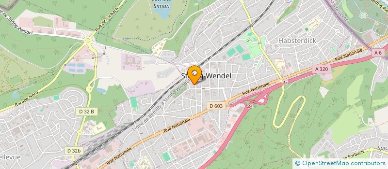 localisation de l'entreprise MADAME CLAUDIA AUG  STIRING-WENDEL