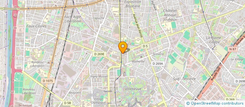 localisation de l'entreprise MADAME CLAUDIA-AURORA BLAGA  GRENOBLE