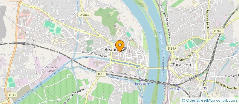 localisation de l'entreprise MADAME CLAUDIA AZEVEDO  CHATEAURENARD