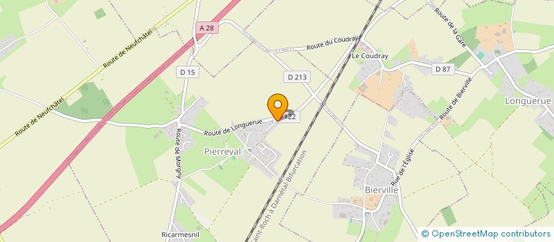 localisation de l'entreprise MADAME CLAUDIA BEAUPEL  PIERREVAL