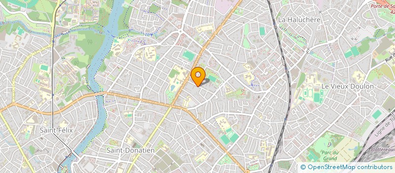 localisation de l'entreprise MADAME CLAUDIA BERTOU  NANTES