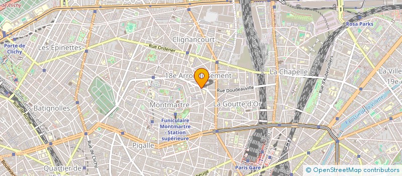 localisation de l'entreprise MADAME CLAUDIA BLEANDONU  PARIS