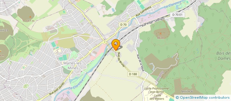 localisation de l'entreprise MADAME CLAUDIA BOURGEOIS  LAPUGNOY