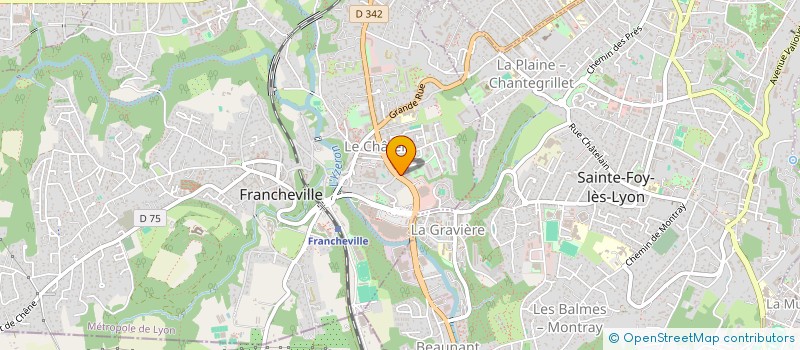 localisation de l'entreprise MADAME CLAUDIA BOVEA CUADRADO  FRANCHEVILLE