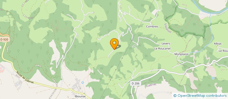 localisation de l'entreprise MADAME CLAUDIA CADET  ESPALION