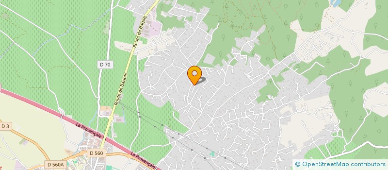 localisation de l'entreprise MADAME CLAUDIA CAMPUS  SAINT-MAXIMIN-LA-SAINTE-BAUME