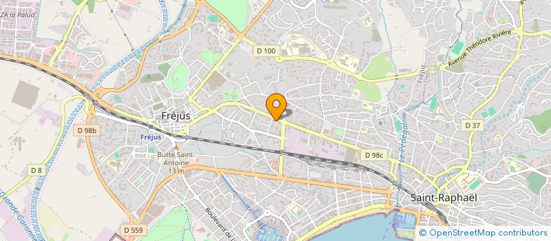 localisation de l'entreprise MADAME CLAUDIA CAPUTO à FREJUS