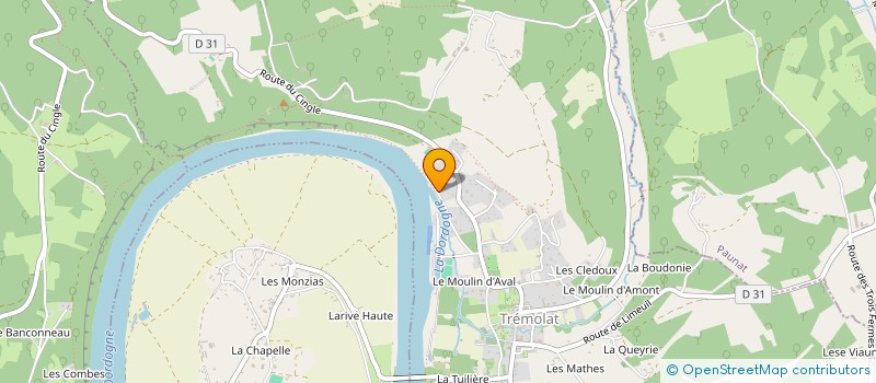 localisation de l'entreprise MADAME CLAUDIA CARTON  TREMOLAT