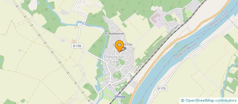 localisation de l'entreprise MADAME CLAUDIA CARVALHO  VALLOIRE-SUR-CISSE