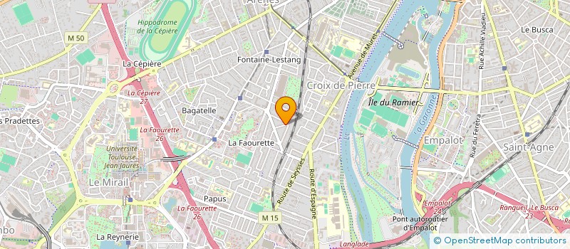 localisation de l'entreprise MADAME CLAUDIA CAVALIERI à TOULOUSE