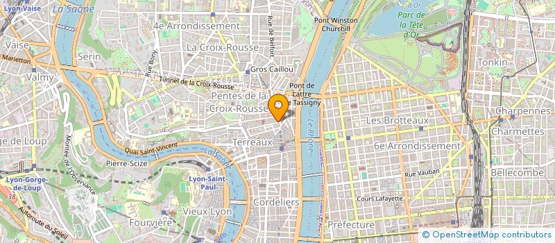 localisation de l'entreprise MADAME CLAUDIA CODEGA  LYON
