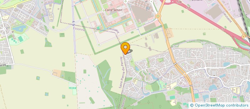 localisation de l'entreprise MADAME CLAUDIA CUNHA  SAVIGNY-LE-TEMPLE