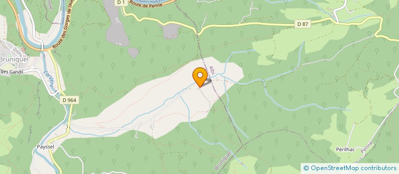 localisation de l'entreprise MADAME CLAUDIA D'ANDREA  BRUNIQUEL