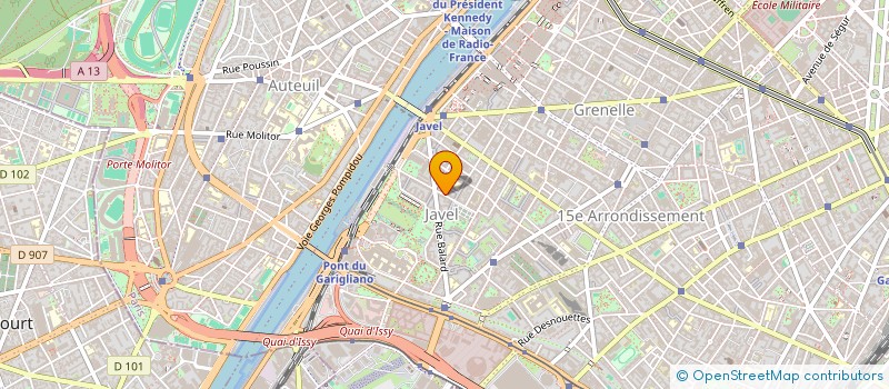 localisation de l'entreprise MADAME CLAUDIA DA COSTA VEIGA  PARIS