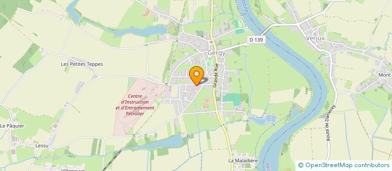 localisation de l'entreprise MADAME CLAUDIA DA SILVA  GERGY