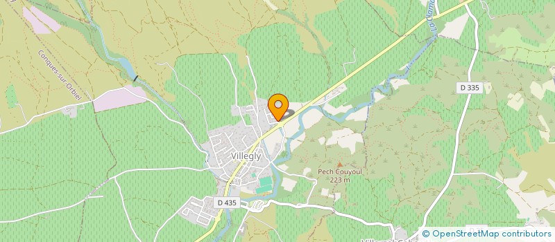 localisation de l'entreprise MADAME CLAUDIA DA SILVA CERQUEIRA  VILLEGLY