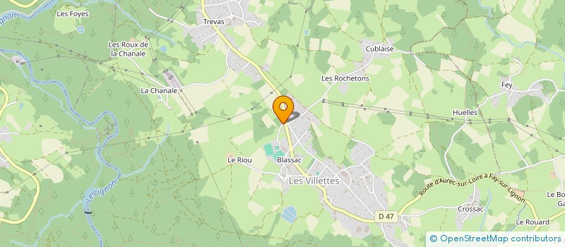 localisation de l'entreprise MADAME CLAUDIA DE JESUS COELHO  SAINTE-SIGOLENE