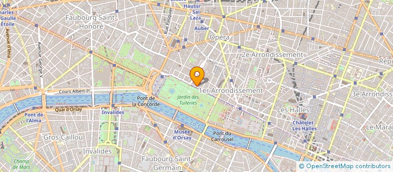 localisation de l'entreprise MADAME CLAUDIA DE LIMA CASTRO  PARIS