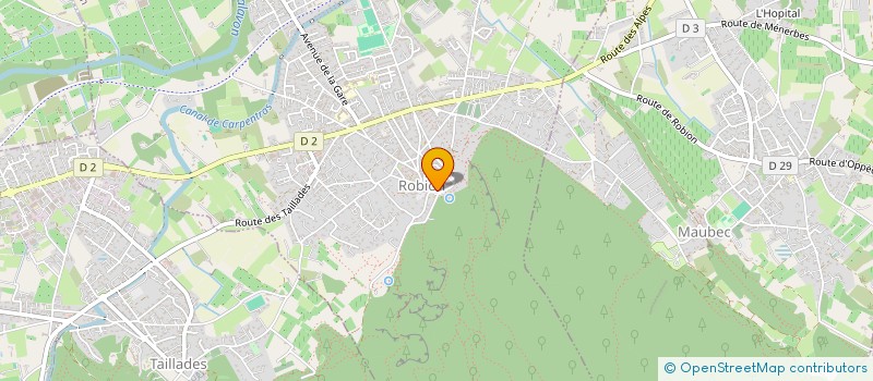 localisation de l'entreprise MADAME CLAUDIA DI ROCCO  ROBION