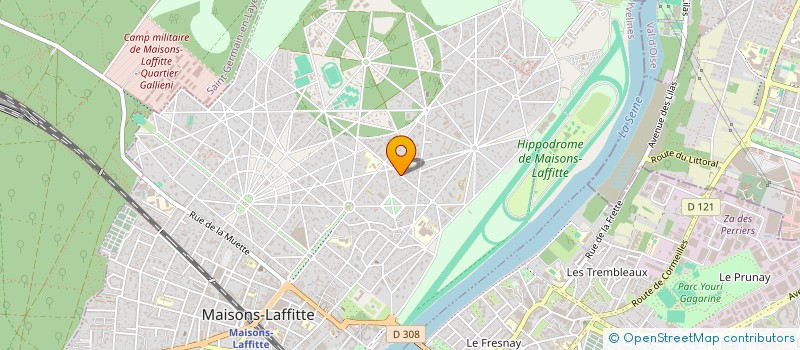 localisation de l'entreprise MADAME CLAUDIA DISCO à MAISONS-LAFFITTE