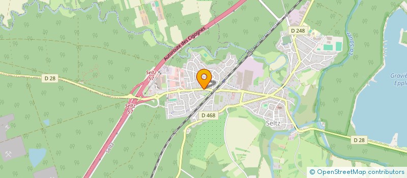 localisation de l'entreprise MADAME CLAUDIA ELLERMANN  SELTZ