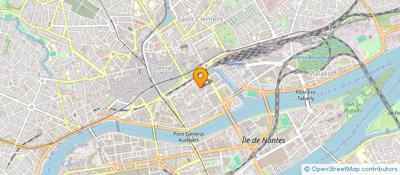 localisation de l'entreprise MADAME CLAUDIA ETEVE  NANTES