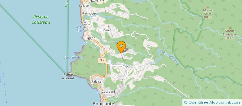 localisation de l'entreprise MADAME CLAUDIA FORTES RIBEIRO à BOUILLANTE