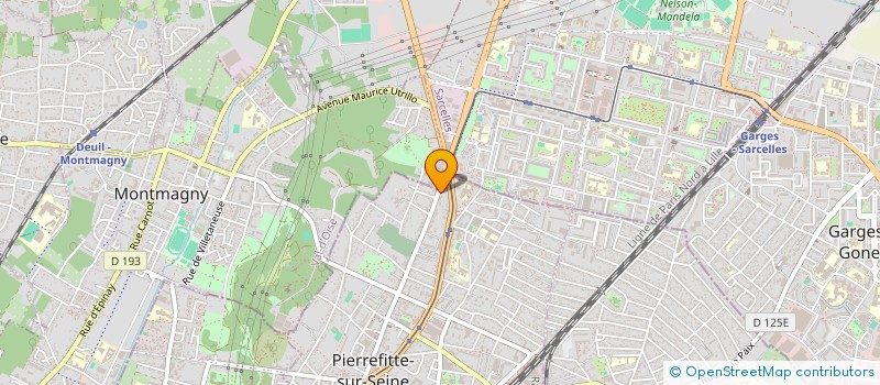 localisation de l'entreprise MADAME CLAUDIA GERGELY à PIERREFITTE-SUR-SEINE