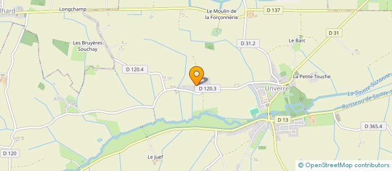 localisation de l'entreprise MADAME CLAUDIA GIBONI à UNVERRE