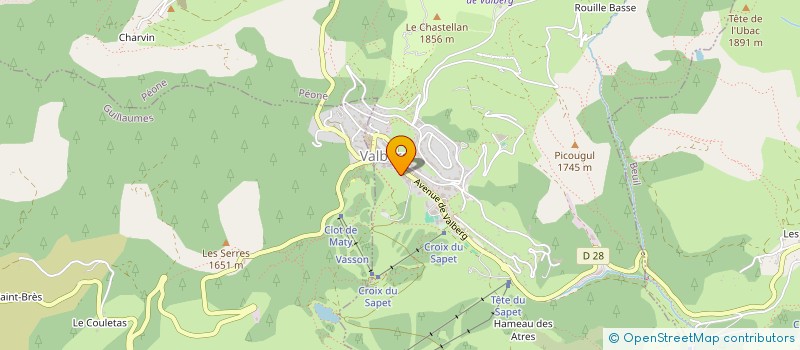 localisation de l'entreprise MADAME CLAUDIA GONOD  GUILLAUMES