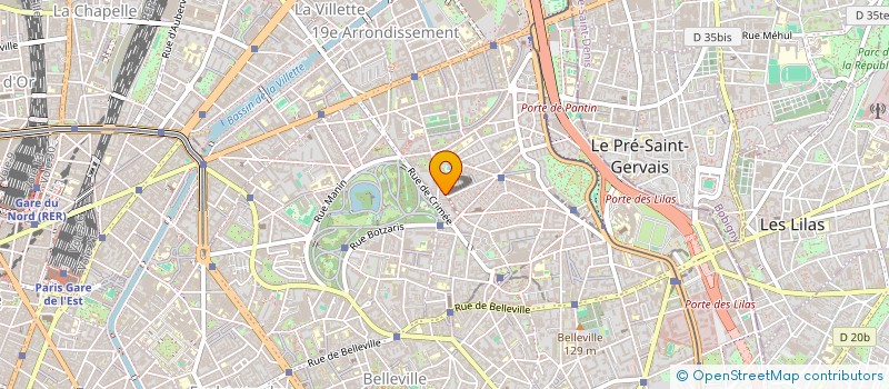 localisation de l'entreprise MADAME CLAUDIA GOUDA  PARIS