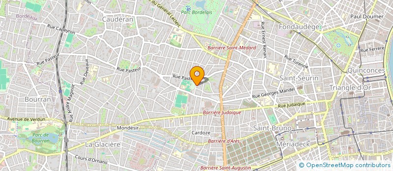 localisation de l'entreprise MADAME CLAUDIA GUICHARD  BORDEAUX