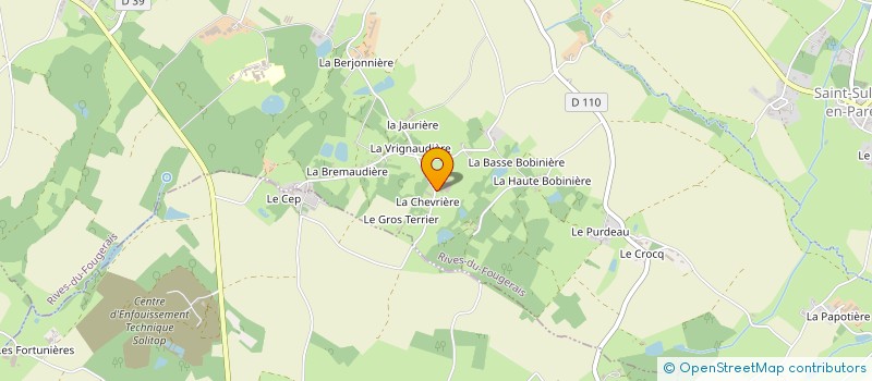 localisation de l'entreprise MADAME CLAUDIA HESS  RIVES-DU-FOUGERAIS