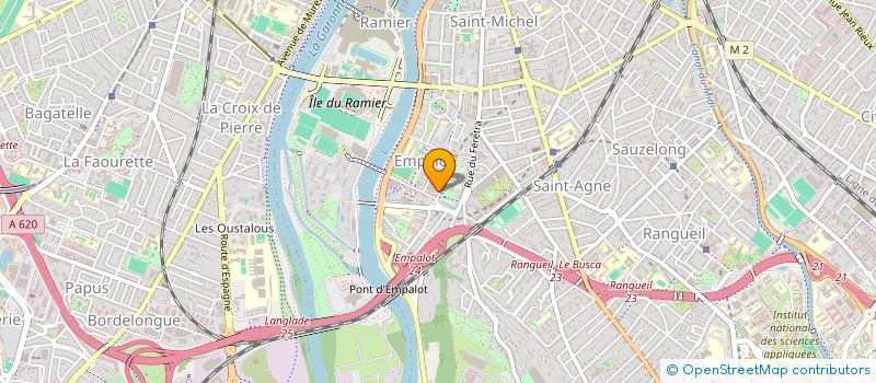 localisation de l'entreprise MADAME CLAUDIA HOPPENOT  TOULOUSE